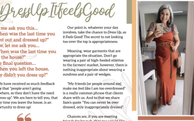#DressUpItFeelsGood