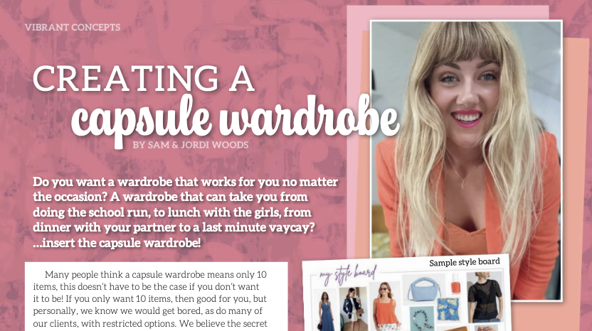 Creating A Capsule Wardrobe Article
