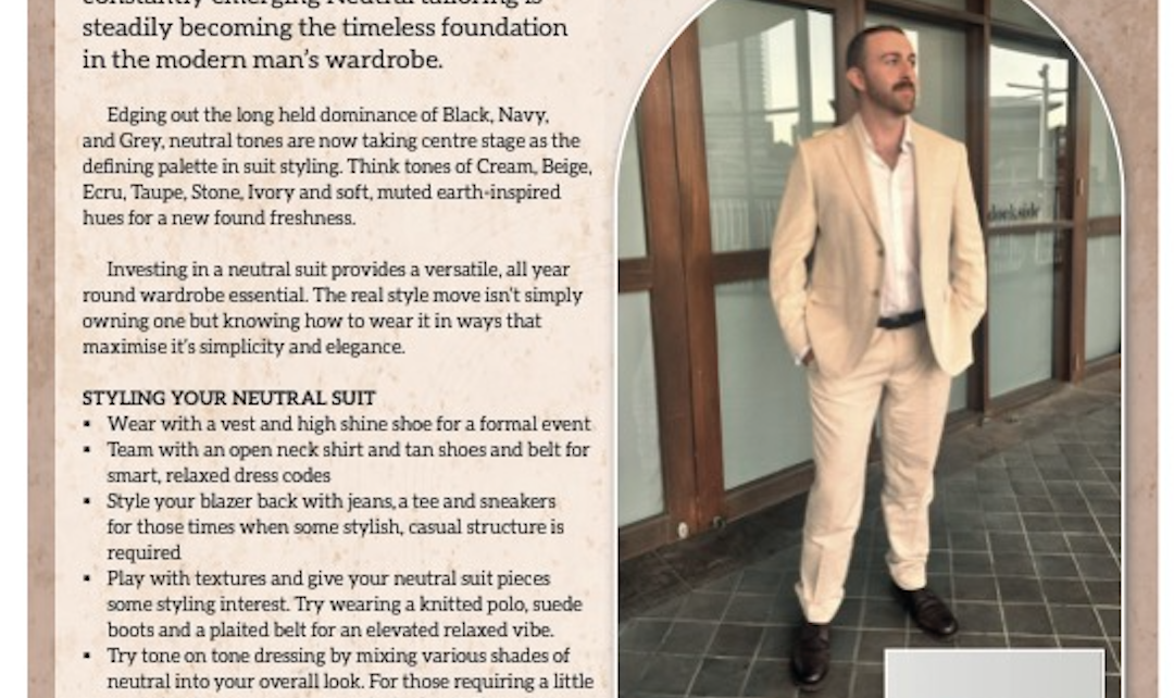Man Style: Investing In Neutral